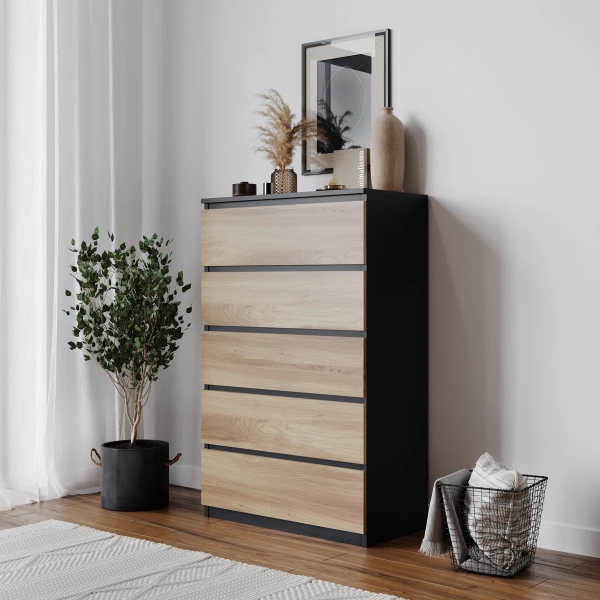 კომოდი Black oak K0431