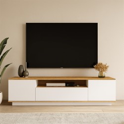 ტელევიზორის მაგიდა white T501