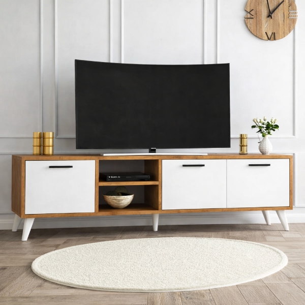 ტელევიზორის მაგიდა white T0482